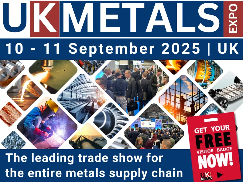METALS UK EXPO 2025 – JOIN US!