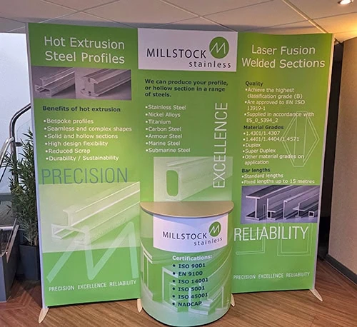 millstock exhibition stand 2025